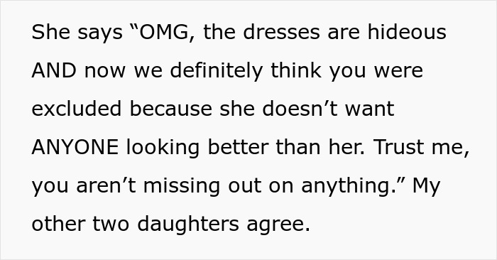 Woman Plans To Upstage Jealous SIL At Her Own Wedding After She's Excluded Due To Losing Weight Woman Plans To Upstage Jealous SIL At Her Own Wedding After She's Excluded Due To Losing Weight
