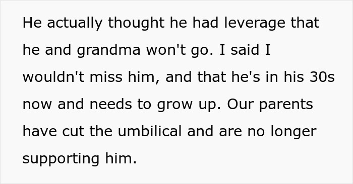 Entitled man faces consequences for proposing at brother's wedding, including parents cutting support.