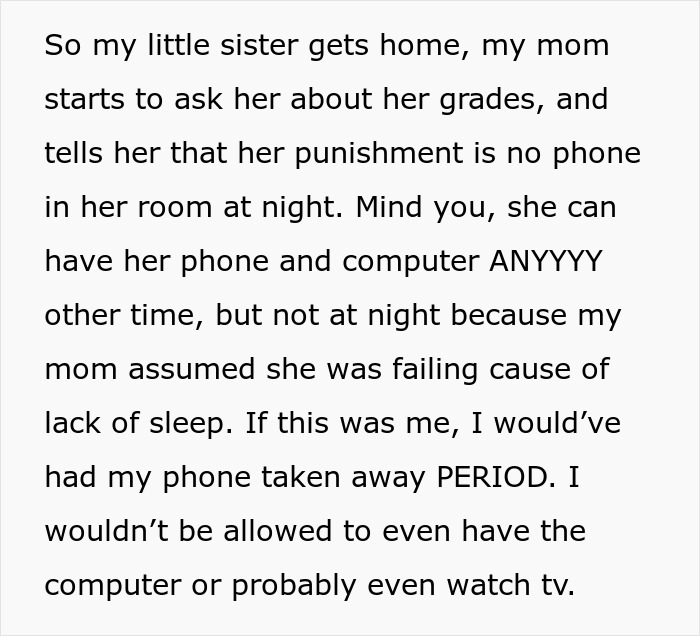 A woman's birthday dinner turns into a disaster when her teen sister starts crying over food.