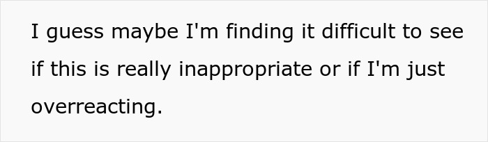 Screenshot of text asking if a situation is inappropriate or an overreaction. It relates to a guy who cheats on his pregnant wife. Screenshot of text asking if a situation is inappropriate or an overreaction. It relates to a guy who cheats on his pregnant wife.