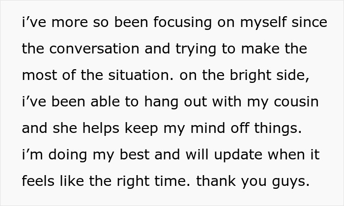 Further text elaborating on the personal impact and support received regarding the spy camera and step-dad. Further text elaborating on the personal impact and support received regarding the spy camera and step-dad.