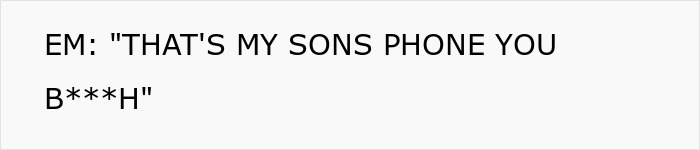 Racist Karen yelling that the expensive phone belongs to her son, escalating the confrontation with a Black woman. Racist Karen yelling that the expensive phone belongs to her son, escalating the confrontation with a Black woman.