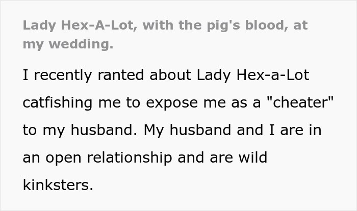 Text describing MIL witching around and her most recent potion.