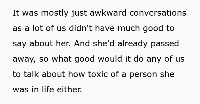 Entitled man proposes at wedding and loses more, awkward conversations about a toxic person after her d***h.