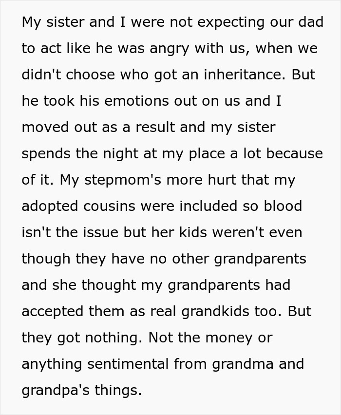 Greedy Dad Decides To Ruin His Relationship With Bio Kids Over Inheritance To Make Stepkids Happy Greedy Dad Decides To Ruin His Relationship With Bio Kids Over Inheritance To Make Stepkids Happy
