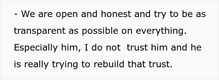 The husband tries to rebuild trust after cheating on his pregnant wife. The husband tries to rebuild trust after cheating on his pregnant wife.