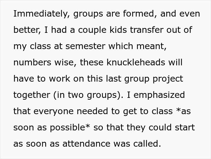 Lazy Seniors Force Classmates To Do All The Work, Teacher's Trap Blows Up In Their Faces Lazy Seniors Force Classmates To Do All The Work, Teacher's Trap Blows Up In Their Faces