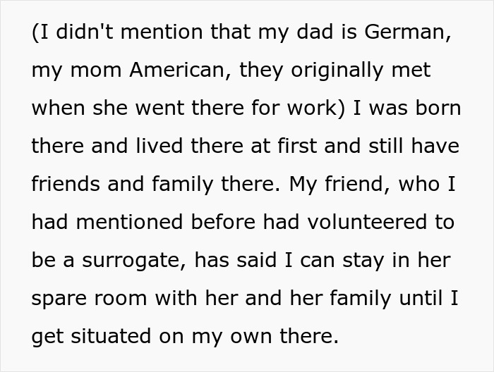 A woman considers her future mother-in-law's actions and her son marrying her.