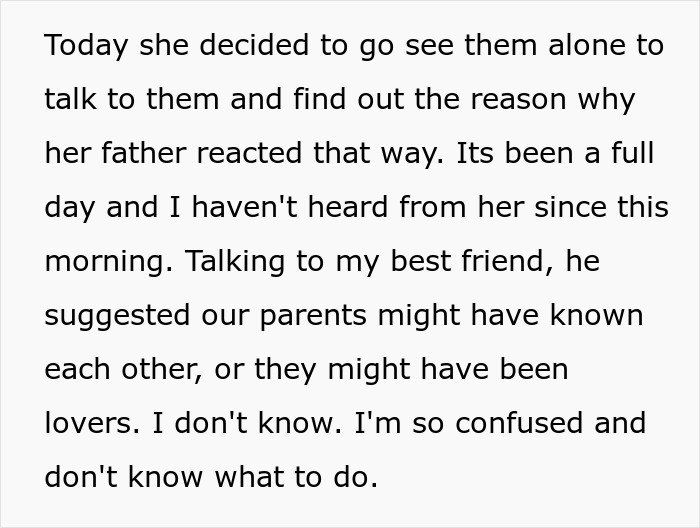 Man Shows A Photo Of His Parents To His Future In-Laws And His Wedding Almost Gets Canceled Man Shows A Photo Of His Parents To His Future In-Laws And His Wedding Almost Gets Canceled