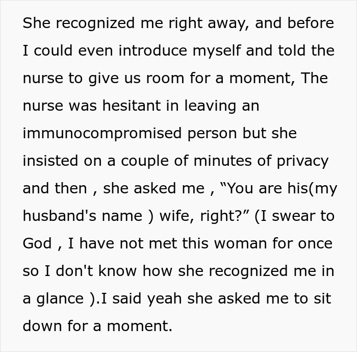 Husband Drops Everything To Help His Sick Ex Wife, Doesn't Care What His Current Wife Thinks Husband Drops Everything To Help His Sick Ex Wife, Doesn't Care What His Current Wife Thinks