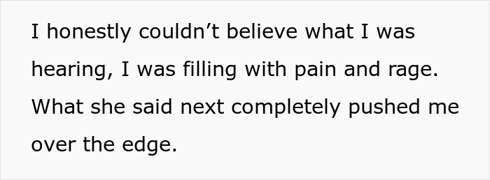 Screenshot of text: I honestly couldn't believe what I was hearing, I was filling with pain and rage. What she said next completely pushed me over the edge. It reflects a man's devastation after an autism diagnosis and his wife's change of mind about kids. Screenshot of text: I honestly couldn't believe what I was hearing, I was filling with pain and rage. What she said next completely pushed me over the edge. It reflects a man's devastation after an autism diagnosis and his wife's change of mind about kids.