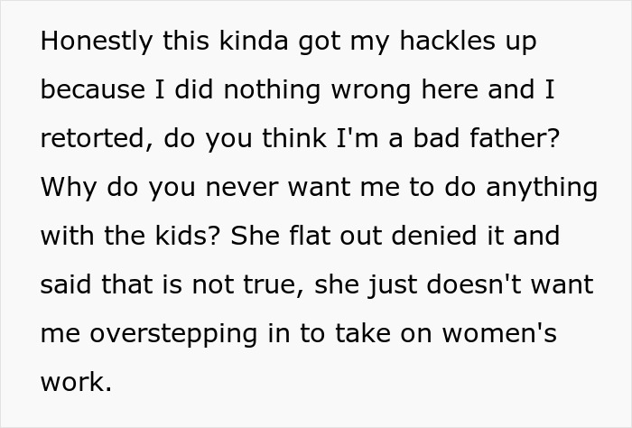 Christian Guy Agrees To Strict Gender Roles In The Family, Upset Wife Actually Enforces Them