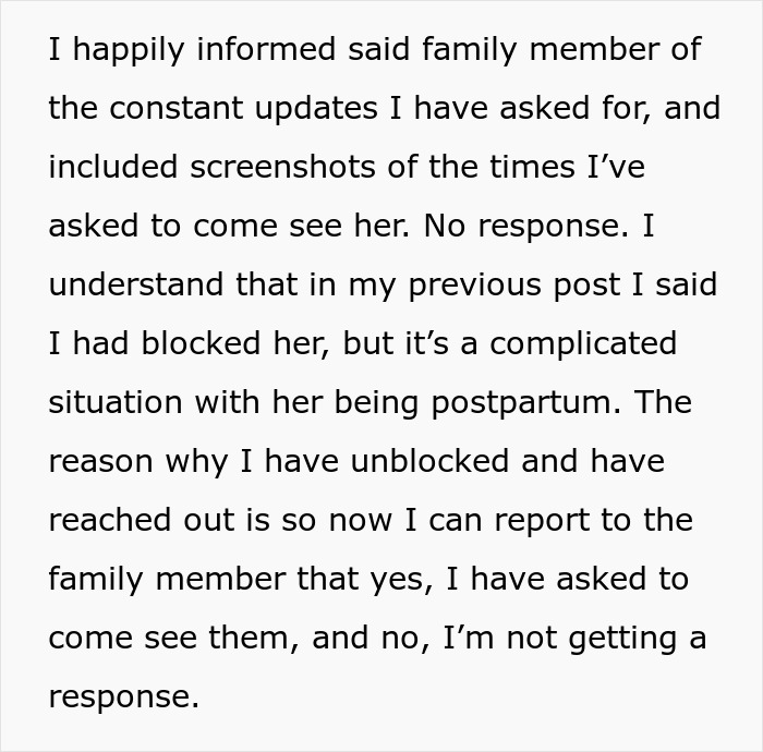 First-Time Mom Takes Friend For Granted For 3 Years, Finally Makes An Effort After She Gets Blocked First-Time Mom Takes Friend For Granted For 3 Years, Finally Makes An Effort After She Gets Blocked