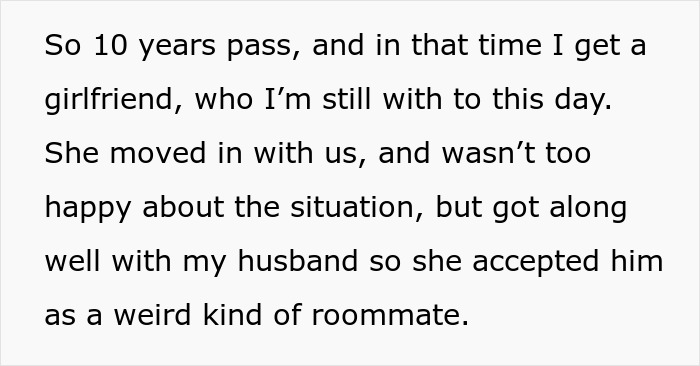 Woman in shock as husband decides to transition. Text discussing her husband and girlfriend, and her being lesbian. Woman in shock as husband decides to transition. Text discussing her husband and girlfriend, and her being lesbian.