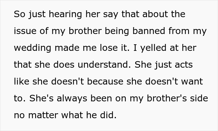 Entitled man plans to propose at brother's wedding, ends up losing more than he bargained for.