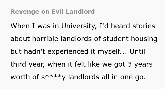 Evil Landlord Ignores Rat-Infested House, Tenant Makes Sure To Ruin Every House Viewing After That Evil Landlord Ignores Rat-Infested House, Tenant Makes Sure To Ruin Every House Viewing After That