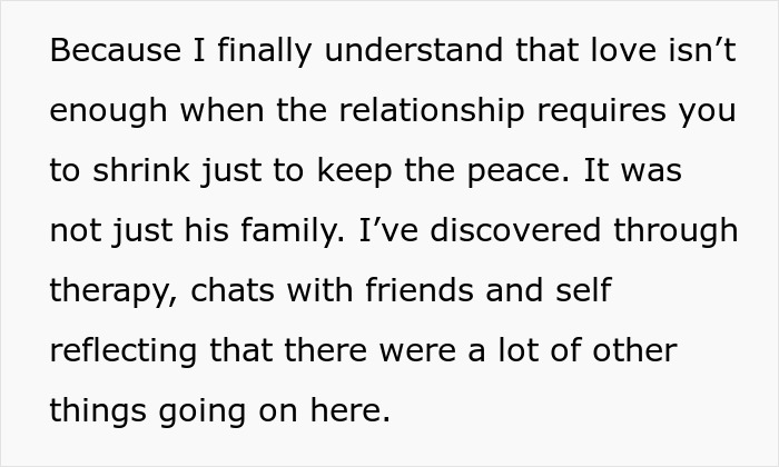 A woman realizing love isn't enough in a relationship, finding clarity through therapy about her marriage. A woman realizing love isn't enough in a relationship, finding clarity through therapy about her marriage.