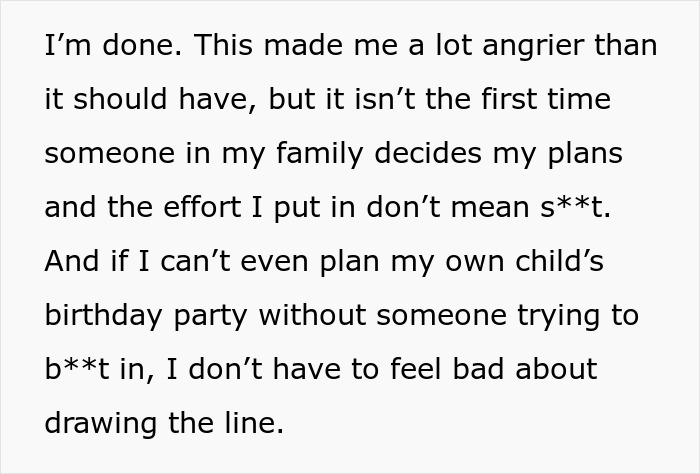 Stepmom's K-Pop character attempt to hijack kid's birthday party leads to ban from future parties. Stepmom's K-Pop character attempt to hijack kid's birthday party leads to ban from future parties.