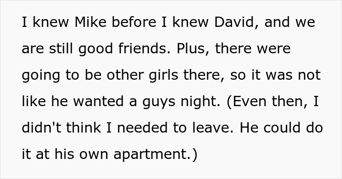 Woman realizes childish BF's intentions for a party were selfish, helping her break up with him. Woman realizes childish BF's intentions for a party were selfish, helping her break up with him.
