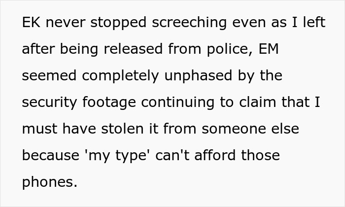 Racist Karen still screeching and claiming the black woman stole an expensive phone after being released. Racist Karen still screeching and claiming the black woman stole an expensive phone after being released.
