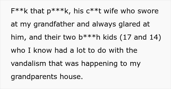 Elderly guy calls animal control to save neglected dog. Text describes the neighbor and his family being involved in vandalism. Elderly guy calls animal control to save neglected dog. Text describes the neighbor and his family being involved in vandalism.