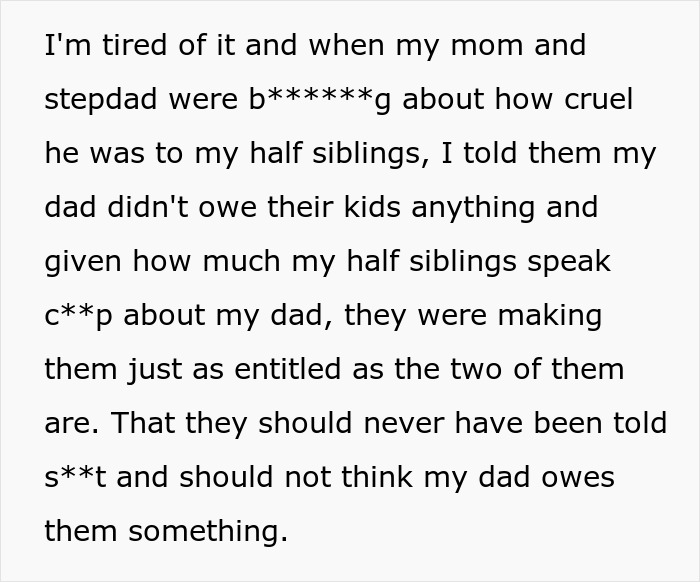 Guy Refuses To Help With Ex-Wife’s Kids After Accident, Couple Berate Him, 16YO Calls Them Entitled Guy Refuses To Help With Ex-Wife’s Kids After Accident, Couple Berate Him, 16YO Calls Them Entitled