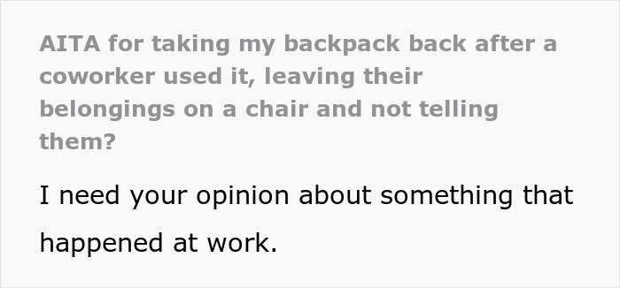 Cleaner Helps Herself To Teacher&rsquo;s Lost Backpack, Gets Mad When The Owner Helps Herself To It Too