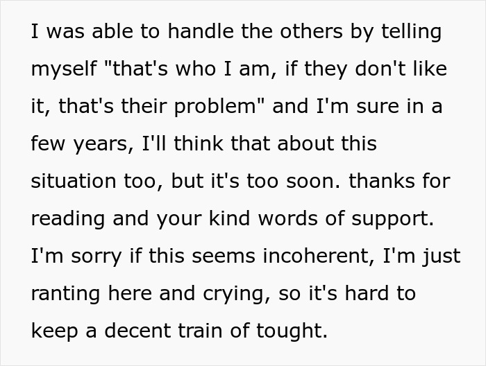 A woman expressing sadness, reflecting on her future mother-in-law's attempt to stop her son's marriage by calling her 'defective'.