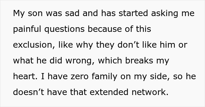 Woman Lets Her Husband Go Hard On His Ex-In-Laws After Her Son Starts Asking Painful Questions