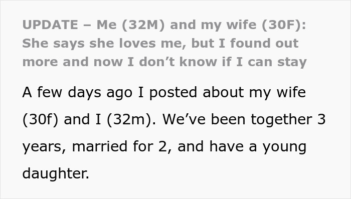 "She Broke Me": Wife Claims She Is No Longer In Love With Hubby, He Finds Out It&rsquo;s Because Of Her Ex