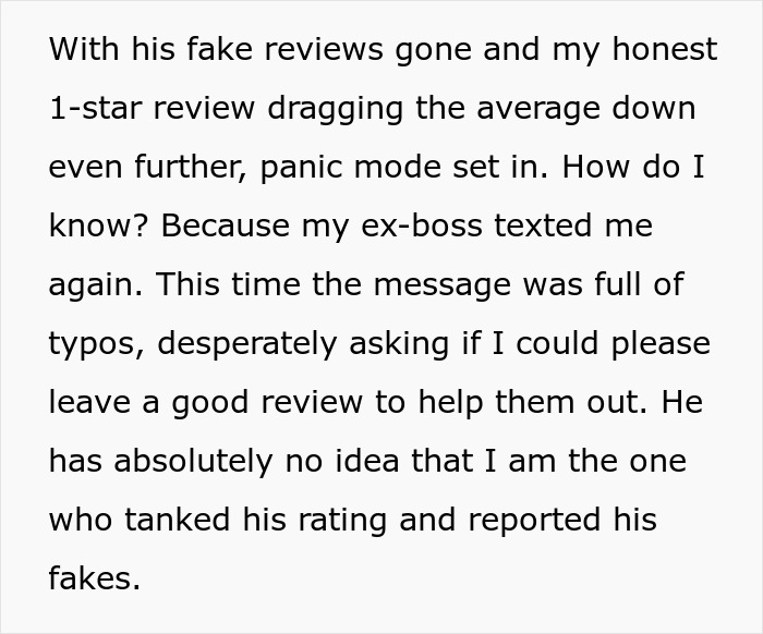 Man Writes Former Workplace An Honest Review, Finds Out What Panic It Caused Man Writes Former Workplace An Honest Review, Finds Out What Panic It Caused