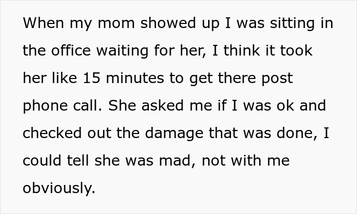 A teacher tries to put a kid in his place, but he learns a lesson when his mom arrives, mad at the teacher. A teacher tries to put a kid in his place, but he learns a lesson when his mom arrives, mad at the teacher.