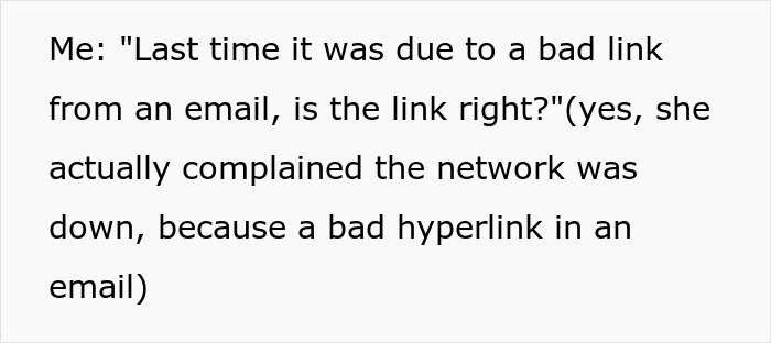 IT Worker Takes Down Buffoon Accountant With Clever Plan, Says "Network's Down" Right Back At Her IT Worker Takes Down Buffoon Accountant With Clever Plan, Says "Network's Down" Right Back At Her