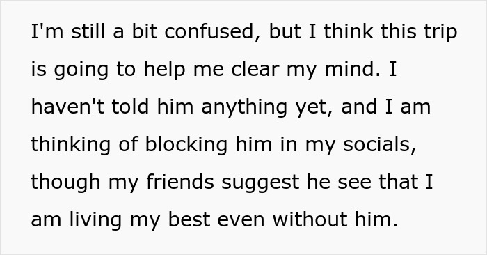 Woman confused by husband, plans trip, looks at old pics with ex, and overhears things making it worse. Woman confused by husband, plans trip, looks at old pics with ex, and overhears things making it worse.