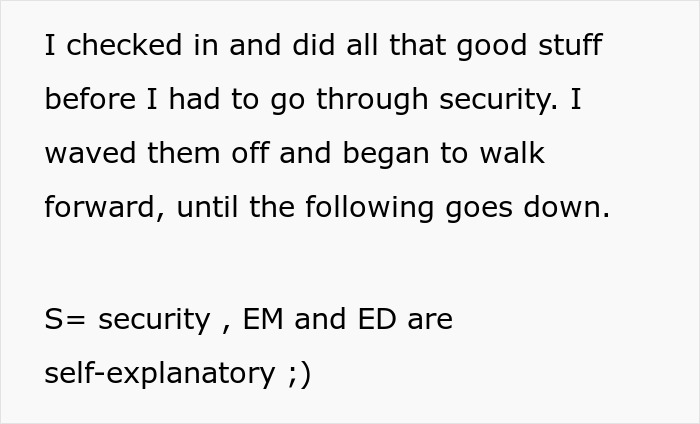 Screenshot of text about toxic parents trying to stop their 18YO daughter from leaving the country, and airport security. Screenshot of text about toxic parents trying to stop their 18YO daughter from leaving the country, and airport security.