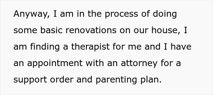 Text snippet about seeking therapy and legal advice after a guy cheats on his pregnant wife. Text snippet about seeking therapy and legal advice after a guy cheats on his pregnant wife.