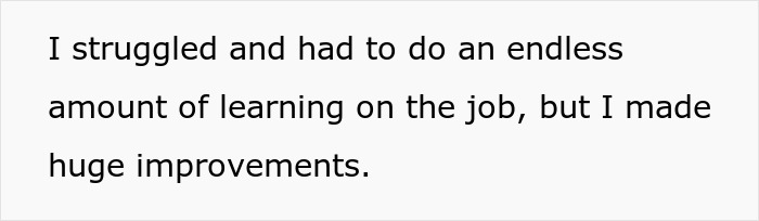 Text detailing the IT guy's struggle with on-the-job learning and making huge improvements despite greedy bosses. Text detailing the IT guy's struggle with on-the-job learning and making huge improvements despite greedy bosses.