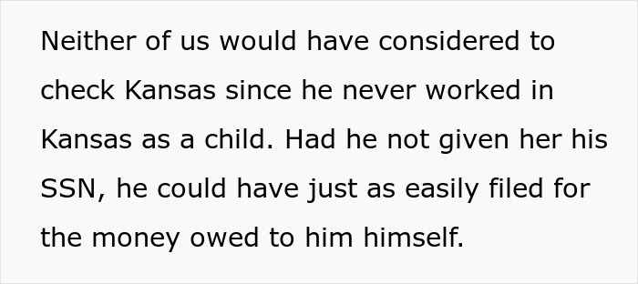 Mom tracks down her son's long-lost $6K, decides she’s entitled to a $3K finder’s fee, showing entitlement. Mom tracks down her son's long-lost $6K, decides she’s entitled to a $3K finder’s fee, showing entitlement.