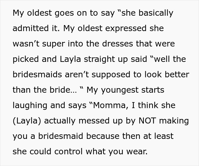 Woman Plans To Upstage Jealous SIL At Her Own Wedding After She's Excluded Due To Losing Weight Woman Plans To Upstage Jealous SIL At Her Own Wedding After She's Excluded Due To Losing Weight