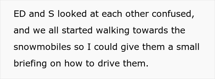 A screenshot of text describing events after a Saudi dad refused an Arctic tour with a woman. A screenshot of text describing events after a Saudi dad refused an Arctic tour with a woman.