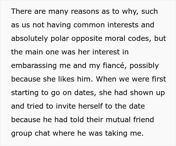 Text explaining the reasons behind the scary fixation over a groom, highlighting an unsettling turn.