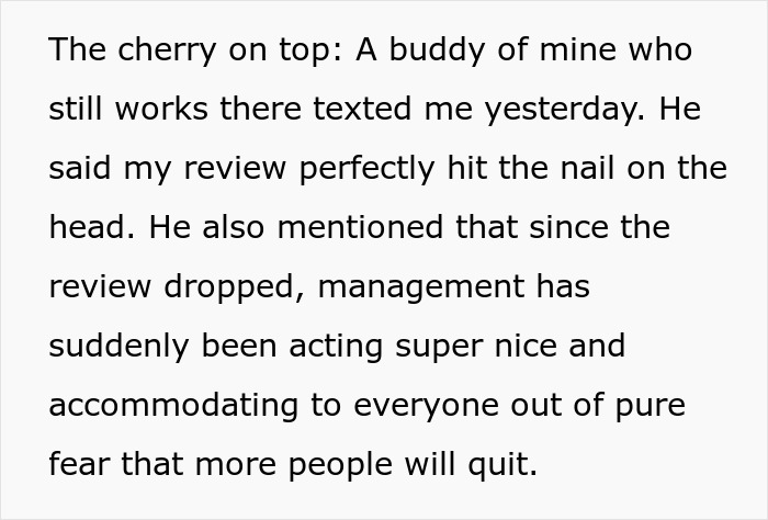 Man Writes Former Workplace An Honest Review, Finds Out What Panic It Caused Man Writes Former Workplace An Honest Review, Finds Out What Panic It Caused