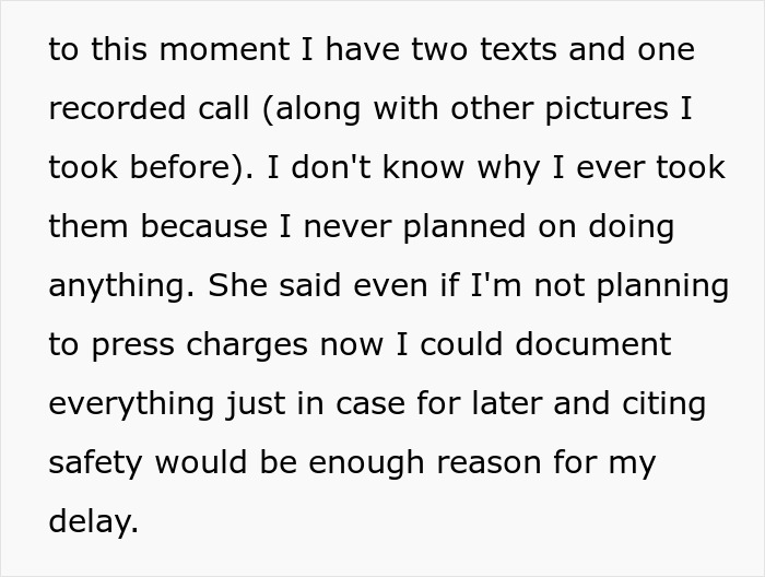 Woman documents texts and calls after husband's violent reaction to allergic SIL eating peanuts. Woman documents texts and calls after husband's violent reaction to allergic SIL eating peanuts.