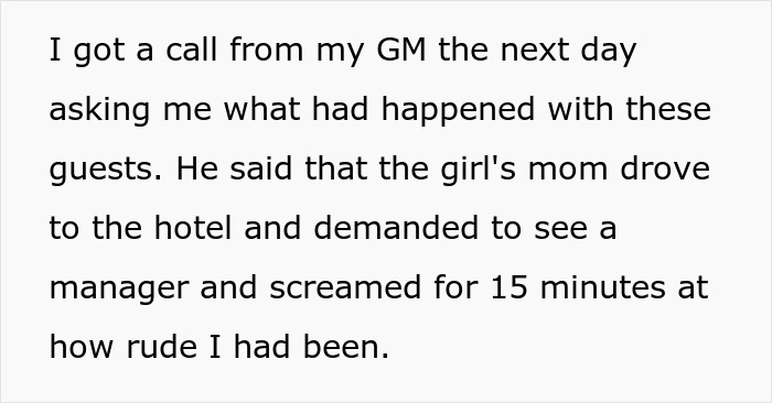 Childish Hotel Guest Tries To Bait Clerk Into Snapping, Ends Up Getting Herself Thrown Out Childish Hotel Guest Tries To Bait Clerk Into Snapping, Ends Up Getting Herself Thrown Out