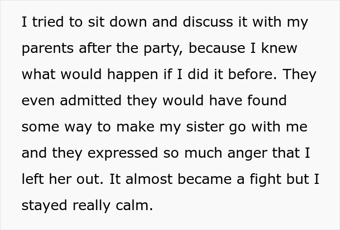 Parents Force Teen To Have Autistic Sis At All Bday Parties, Mad When She Does 18th Bday Differently Parents Force Teen To Have Autistic Sis At All Bday Parties, Mad When She Does 18th Bday Differently