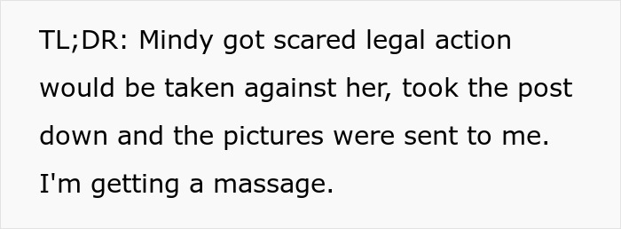 Woman trusts older friend, gets used. Mindy got scared and internet gives advice that solves everything.