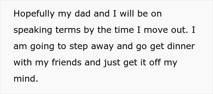 Dad Asks For $1K A Month While Daughter Covers Chores And Utilities, She Chooses The Door Instead Dad Asks For $1K A Month While Daughter Covers Chores And Utilities, She Chooses The Door Instead