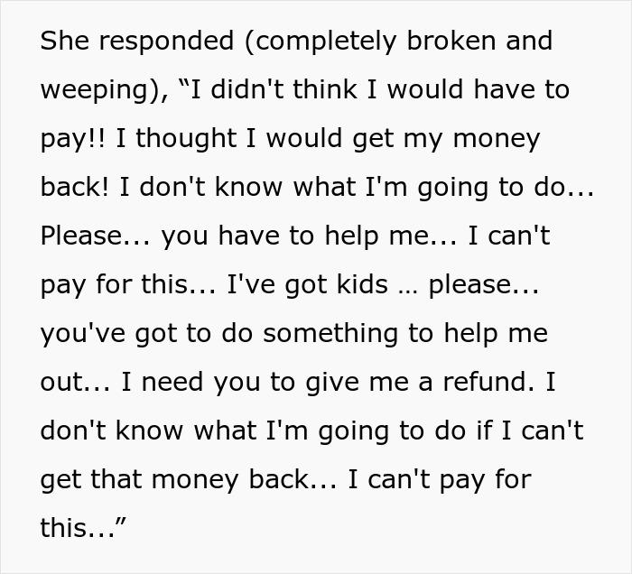 Wannabe Scam Artist Thinks She Can Complain Her Way Out Of A $6500 Vacation, Gets Reality Check