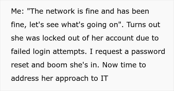 IT Worker Takes Down Buffoon Accountant With Clever Plan, Says "Network's Down" Right Back At Her IT Worker Takes Down Buffoon Accountant With Clever Plan, Says "Network's Down" Right Back At Her