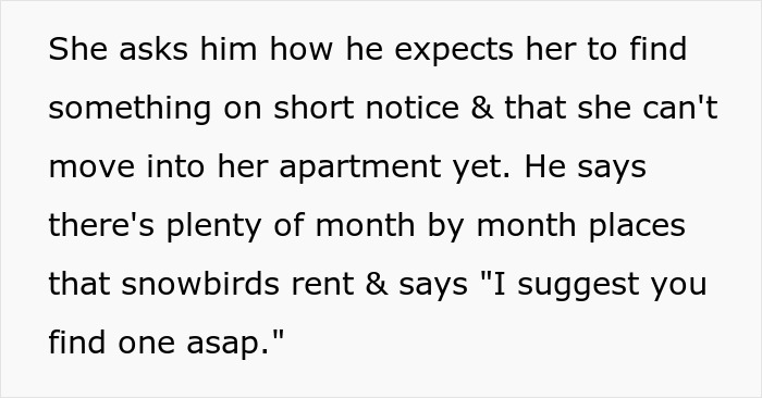 Man with shiny spine kicks mom out of home, suggesting she find a new place. Internet admires his decisiveness. Man with shiny spine kicks mom out of home, suggesting she find a new place. Internet admires his decisiveness.